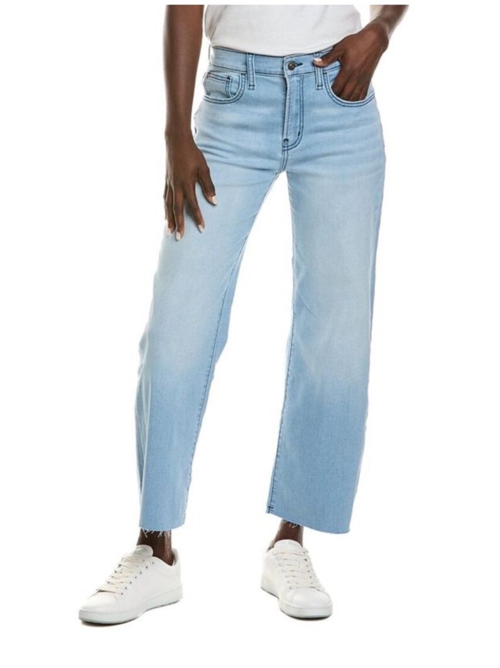 HUDSON Jeans Rosalie Opulent High-Rise
Wide Leg Jean